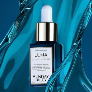 Sunday Riley ~ ‘LUNA’ Sleeping Night Oil ~ Full Size 0.50 fl. oz. ~ SEALED NIB